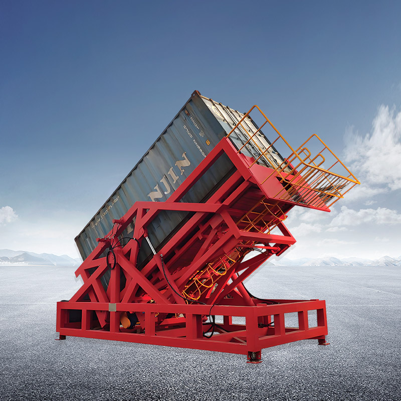 Machine de retournement de conteneurs Machine de retournement de conteneurs