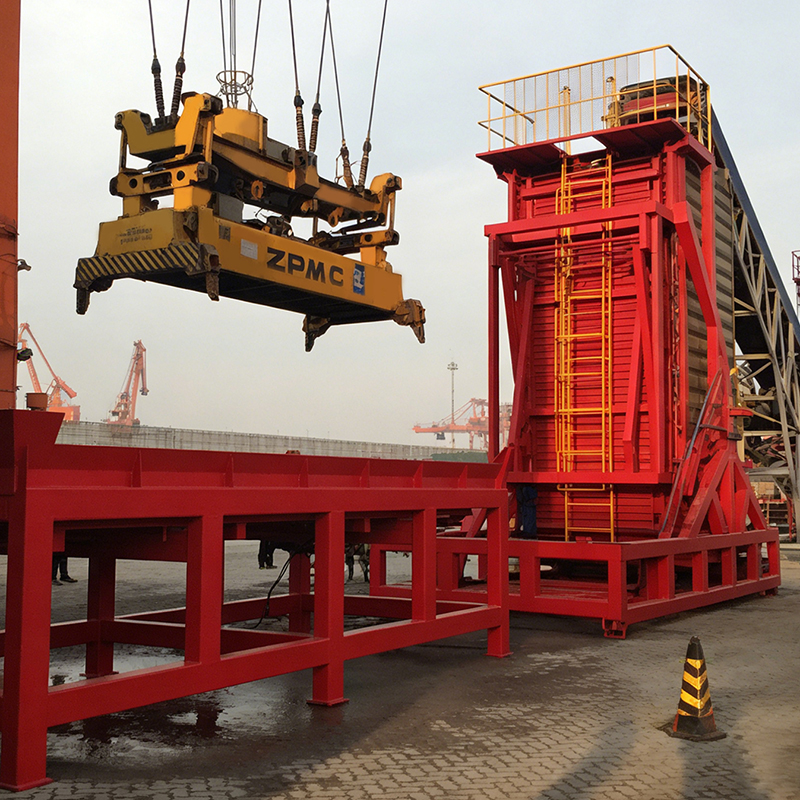 Système de manutention continue de conteneurs Système de manutention continue de conteneurs