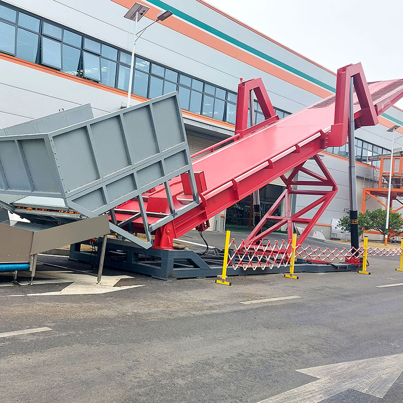 Dumper de camion sans fosse Dumper de camion sans fosse